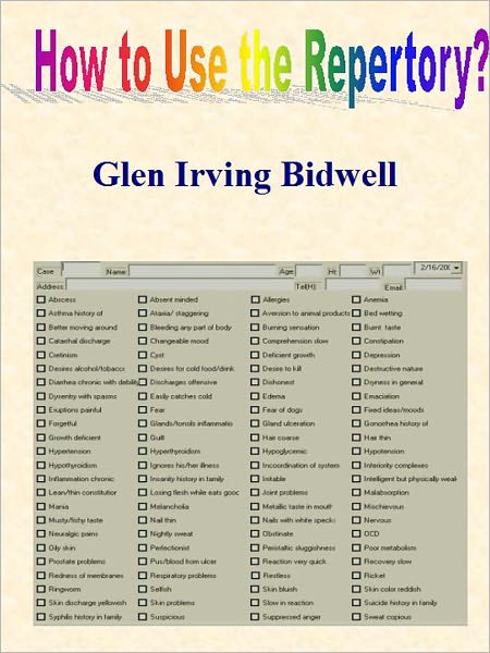 How to use Repertory
