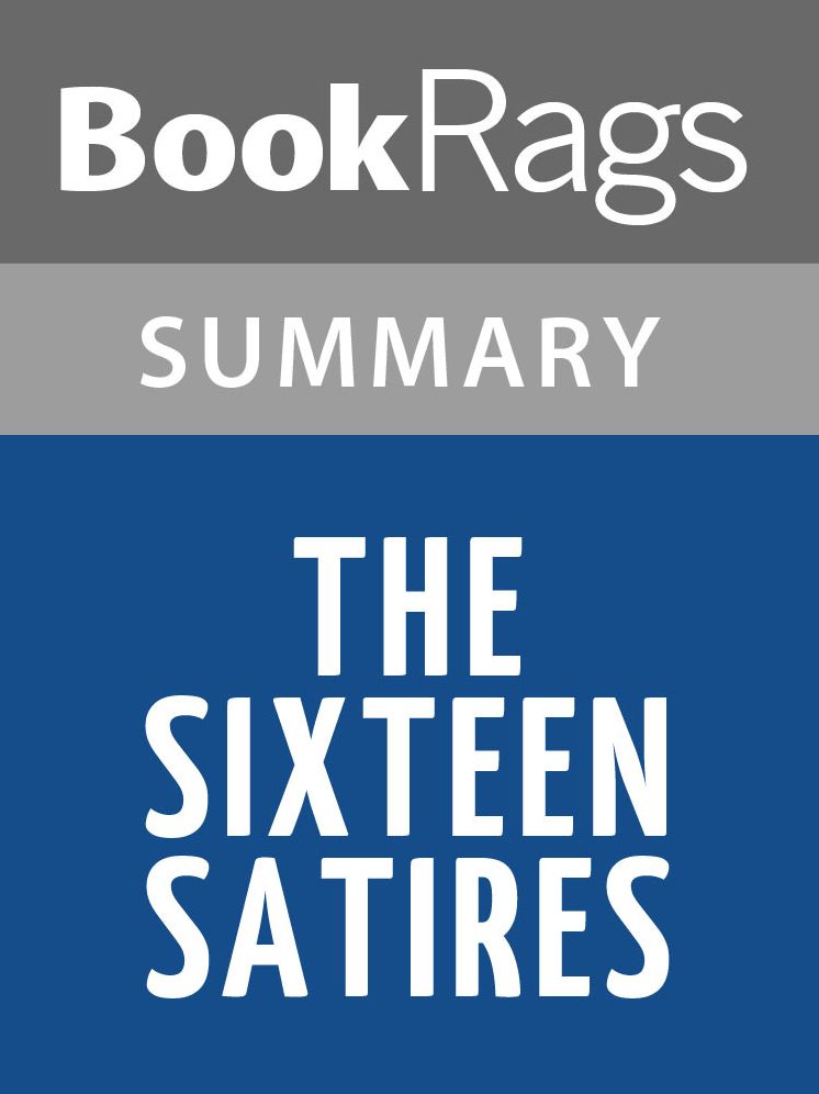 The Sixteen Satires by Juvenal l Summary & Study Guide