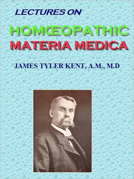 LECTURES ON HOMŒOPATHIC MATERIA MEDICA