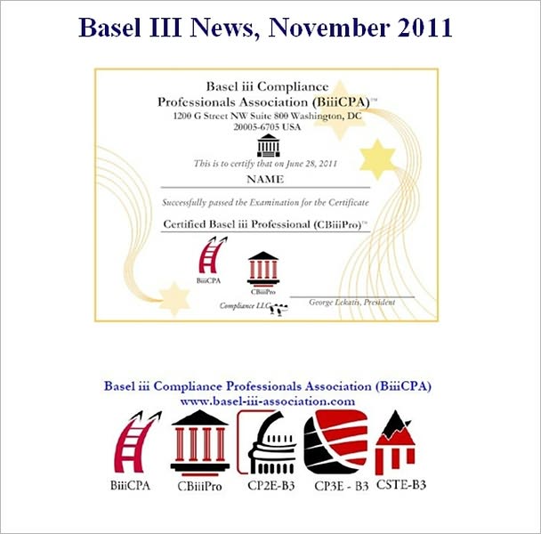 Basel III News, November 2011
