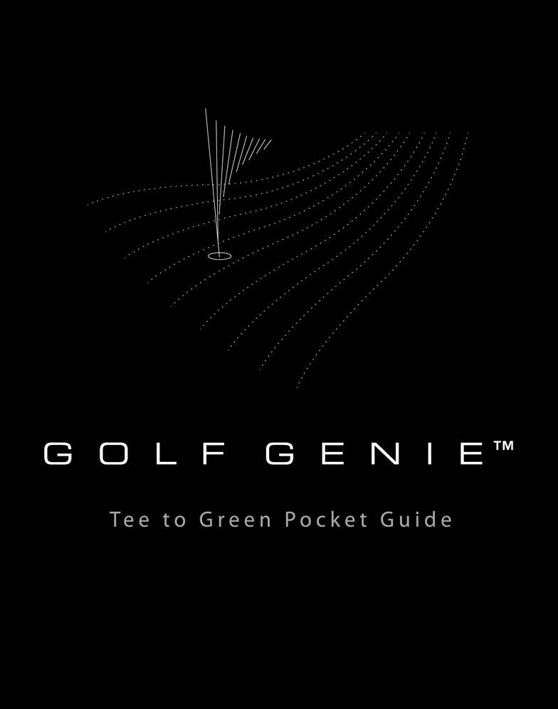 Golf Genie Tee to Green Pocket Guide