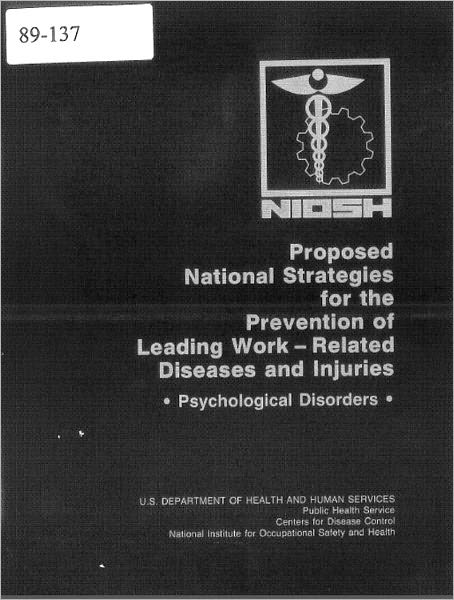 Proposed National Strategy for the Prevention of Psychological Disorders