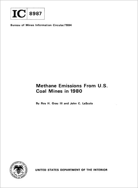 Methane Emissions from U.S. Coal Mines in 1980