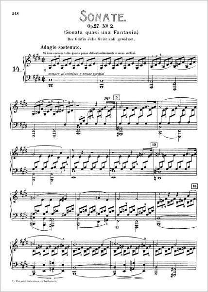 Moonlight Sonata (Piano Sheet Music)