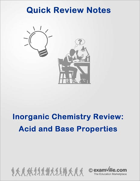 Inroganic Chemistry Quick Review: Acid and Base Properties
