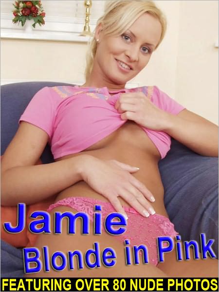 Jamie - Blonde in Pink (Nude Girl Pictures)