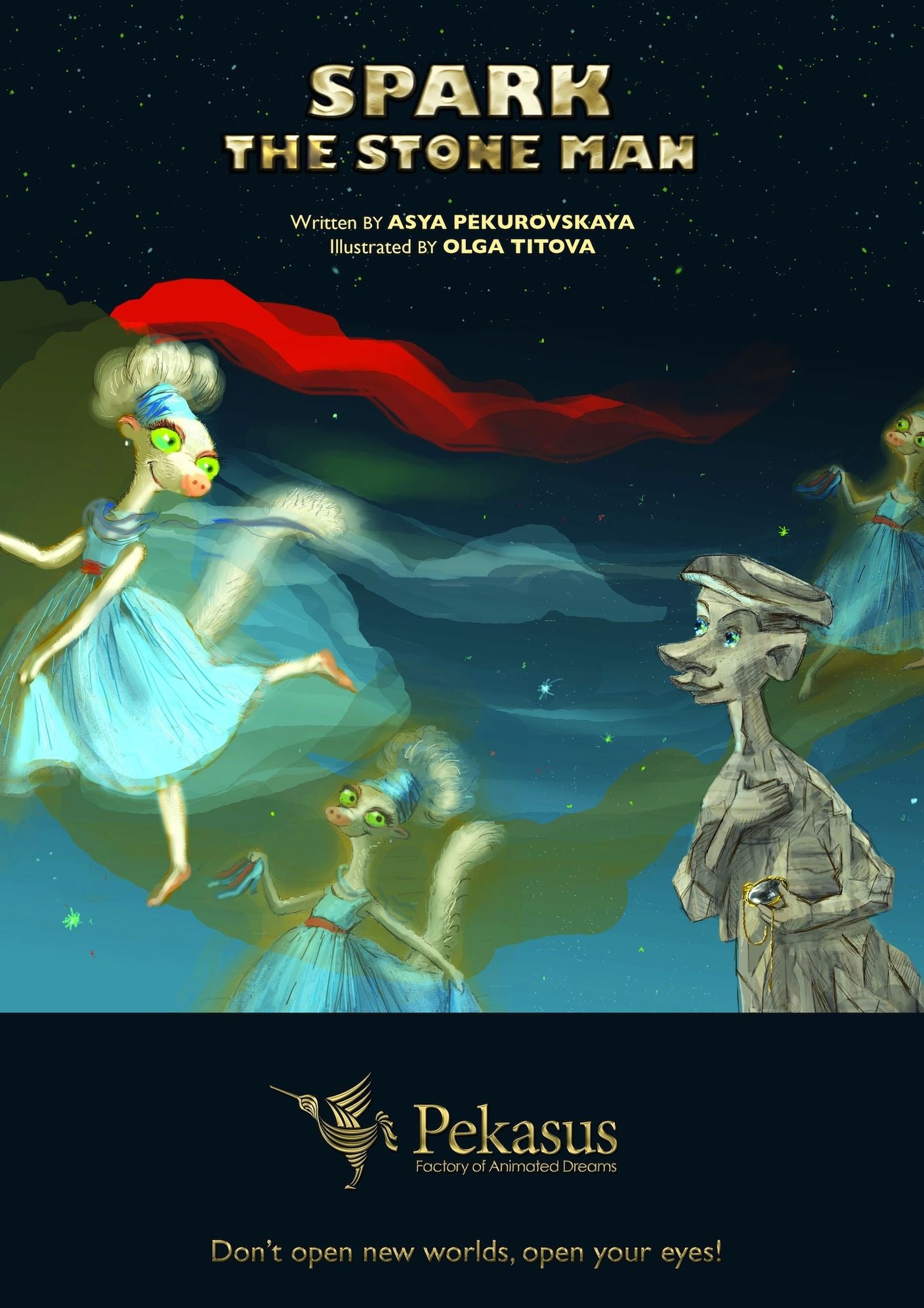 Spark the Stone Man, book 1