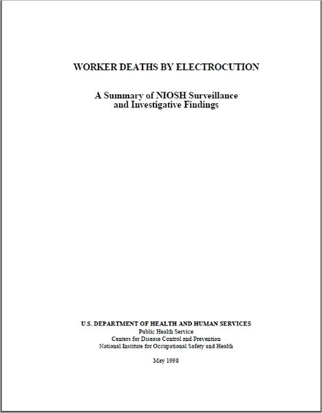 Worker Deaths by Electrocution