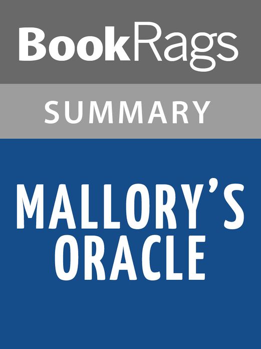 Mallory's Oracle by Carol O'Connell l Summary & Study Guide