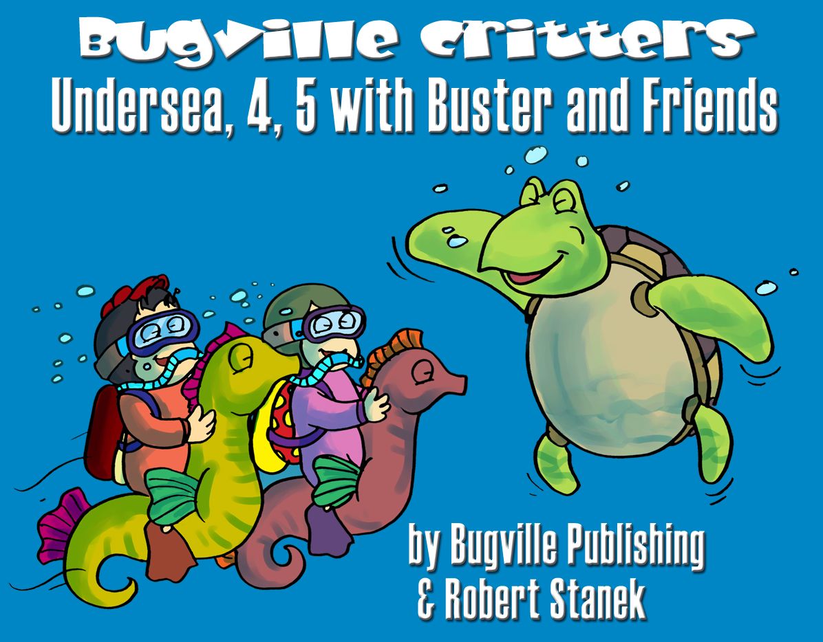 Undersea, 4, 5 with Buster and Friends: Story, Flash Cards, Fun Extras (Skip Counting and Numbers by 4s and 5s--Big Book Edition)