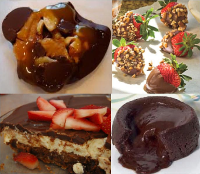 Chocolate Recipes For Chocolate Lovers - This book delivers more than 600 of the best recipes from cookies and cakes to candies and truffles. The diversity of the recipes make this the perfect cookbook for any chocolate fanatic!