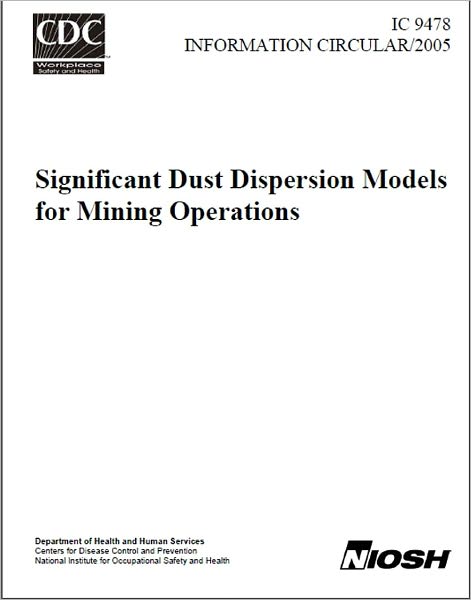 Significant Dust Dispersion Models for Mining Operations