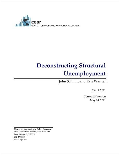 Deconstructing Strucutral Unemployment