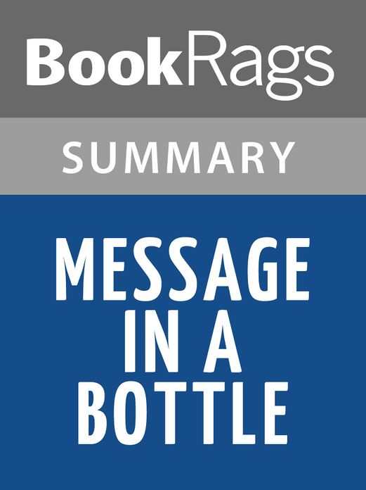 Message in a Bottle by Nicholas Sparks l Summary & Study Guide