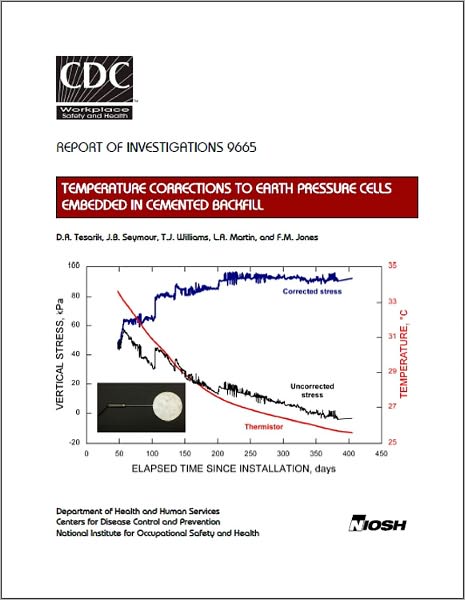 Temperature Corrections to Earth Pressure Cells Embedded in Backfill