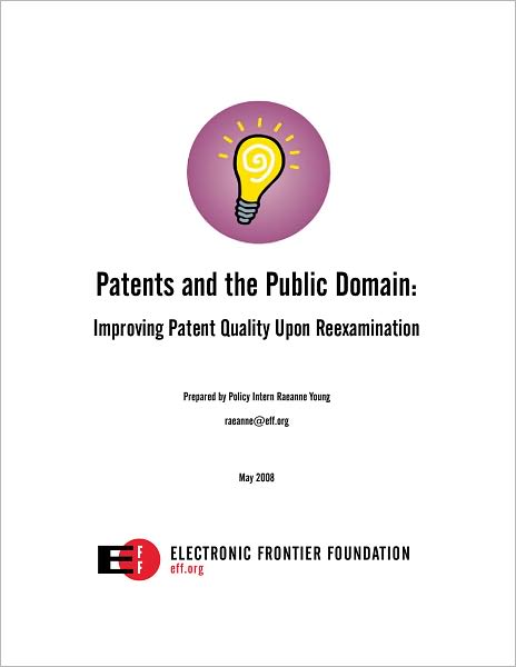 Patents and Public Domain: Improving Patent Quality Upon Reexamination