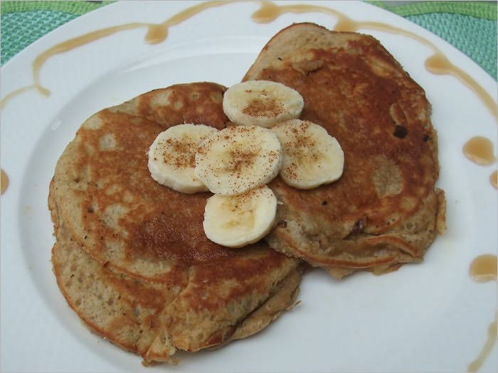 Vitamix Ultimate Stuffed Banana Pancake Recipe