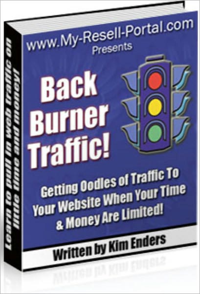 Back Burner Traffic: Getting Oodles of Traffic To Your Website When Your Time & Money are Limited! - This Ebook will quickly teach you how to get the traffic to your site that will bring in profits!