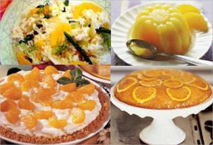 Orange Recipes: Collection of Easy to Make Delicious Orange Recipes - Because of their refreshing subacid flavor, Oranges are much eaten in their fresh state, both alone and in combination with other foods in numerous salads and desserts.
