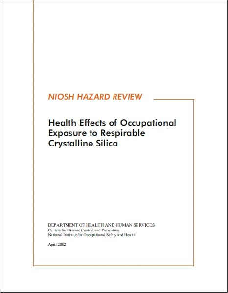 Health Effects of Occupational Exposure to Respirable Crystalline Silica