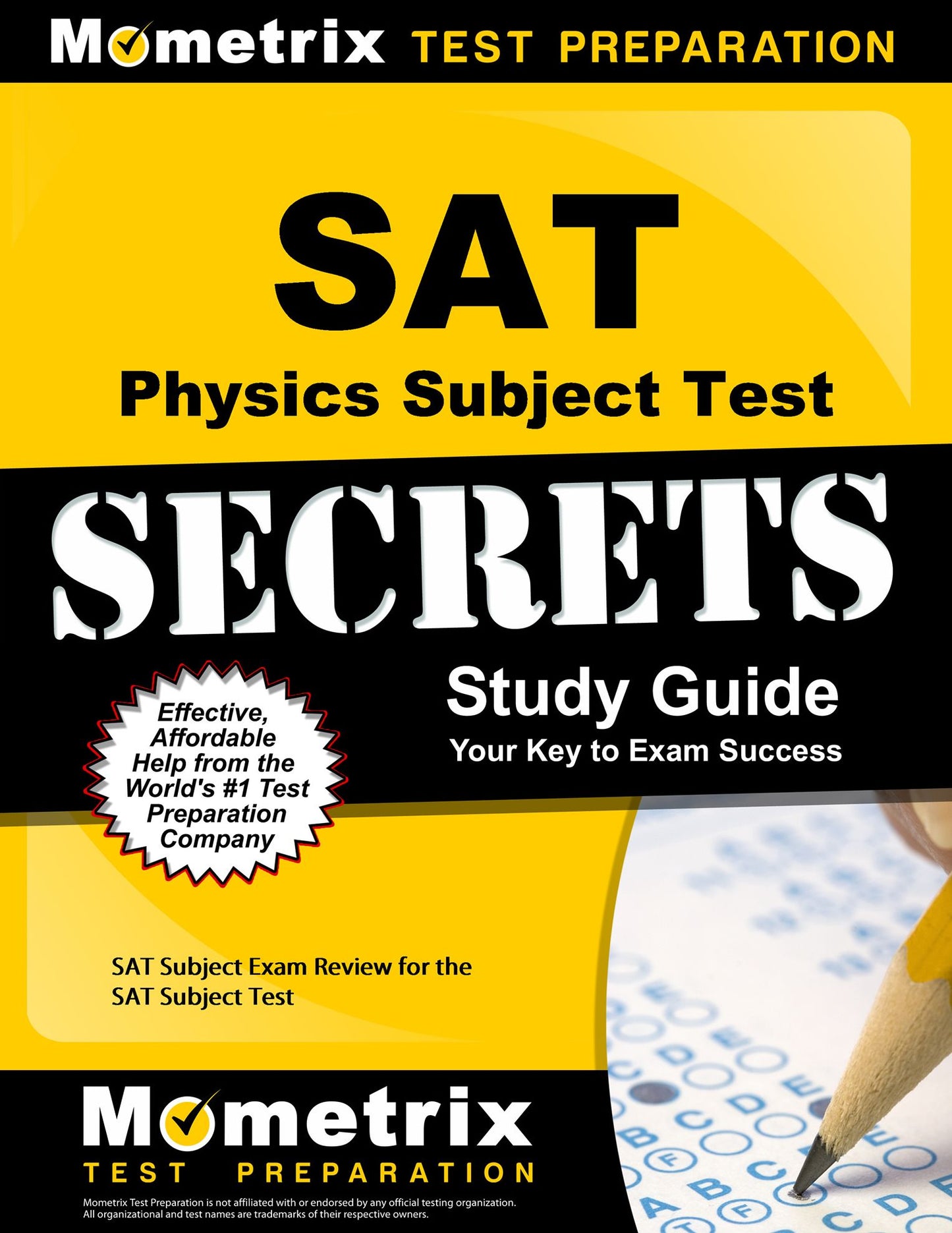 SAT Physics Subject Test Secrets Study Guide: SAT Subject Exam Review for the SAT Subject Test