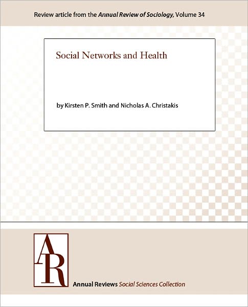 Social Networks and Health