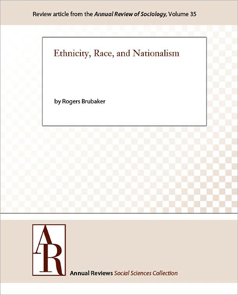 Ethnicity, Race, and Nationalism