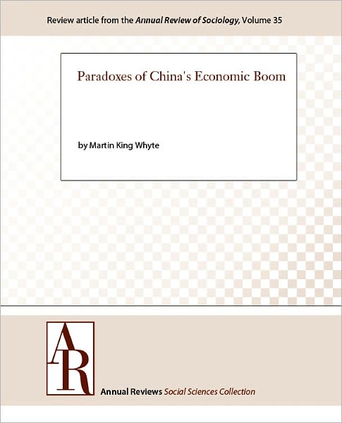 Paradoxes of China's Economic Boom