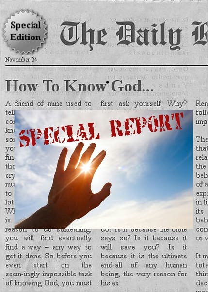 KNOWING GOD - How to Know God