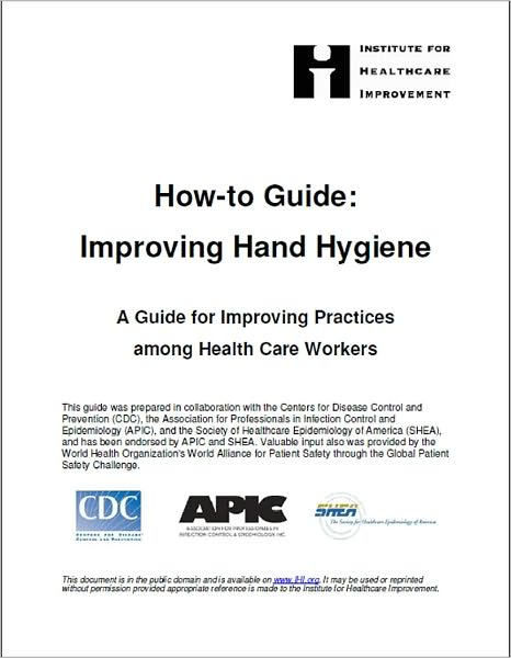 How-to Guide: Improving Hand Hygiene