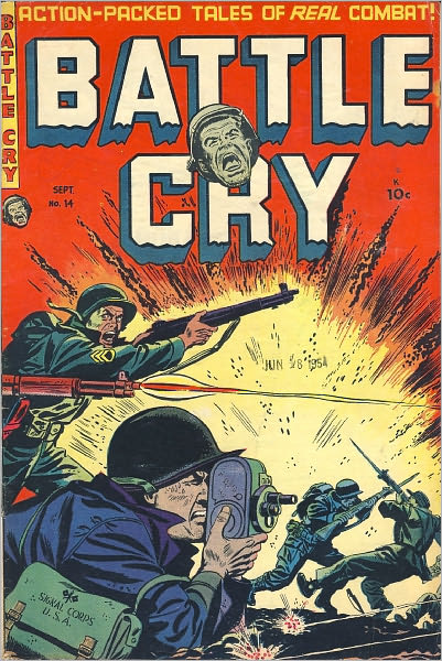 Battle Cry Number 14 War Comic Book