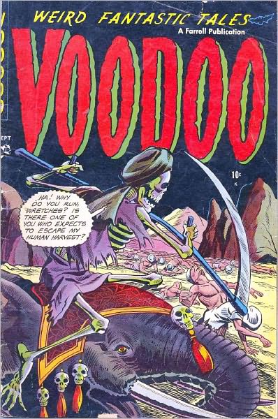 Voodoo Number 11 Horror Comic Book