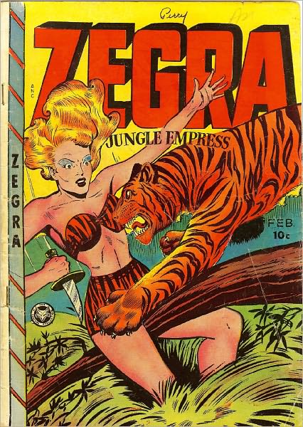 Zegra Number 4 Action Comic Book