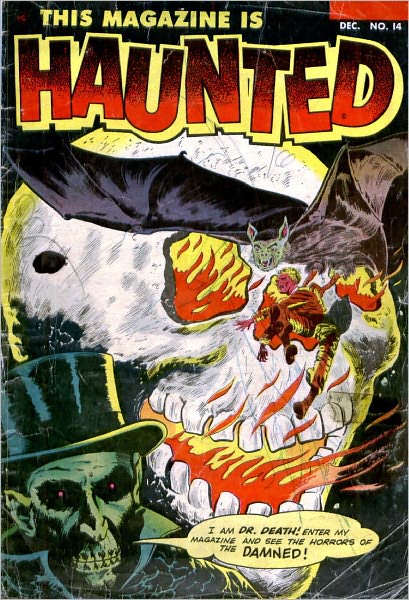This Magazine is Haunted Number 14 Horror Comic Book