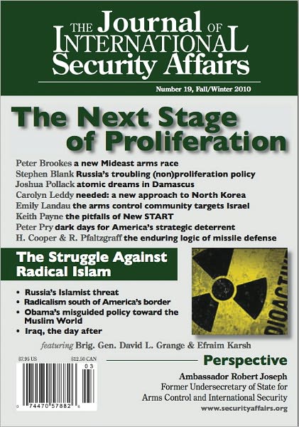 The Journal of International Security Affairs, Fall/Winter 2010
