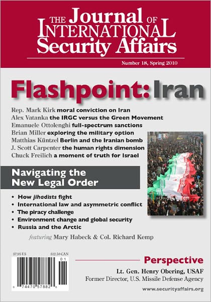 The Journal of International Security Affairs, Spring 2010