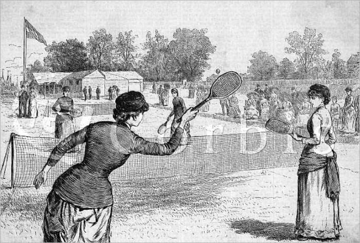 Lawn Tennis for Ladies (Illustrated)