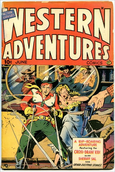 Western Adventures Number 5 Western Comic Book