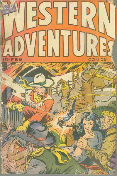 Western Adventures Number 3 Western Comic Book