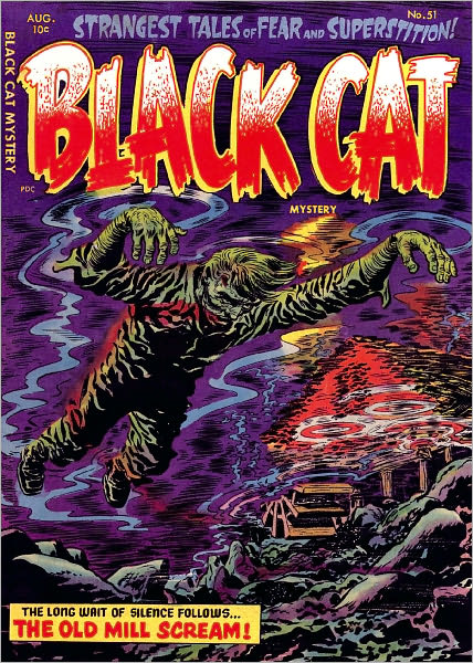 Black Cat Mystery Number 51 Horror Comic Book