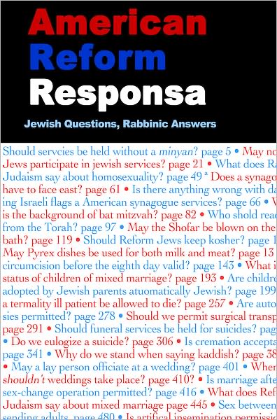 American Reform Responsa