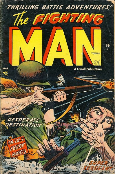 The Fighting Man Number 5 War Comic Book