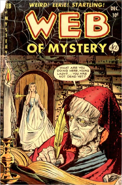 Web of Mystery Number 6 Horror Comic Book
