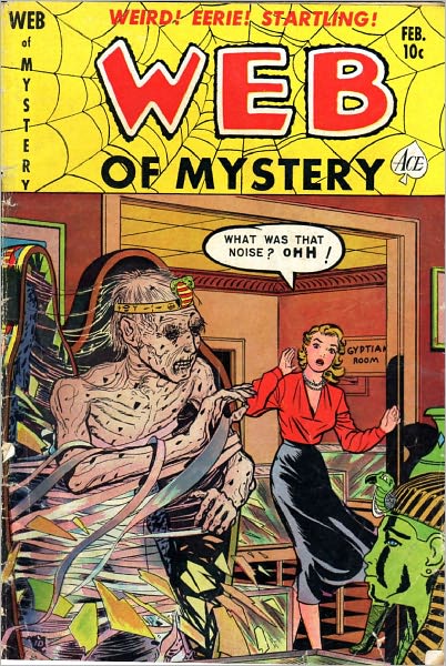 Web Of Mystery Number 7 Horror Comic Book