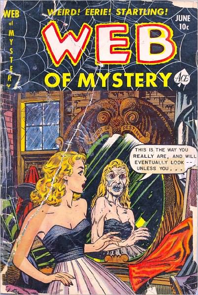 Web Of Mystery Number 10 Horror Comic Book
