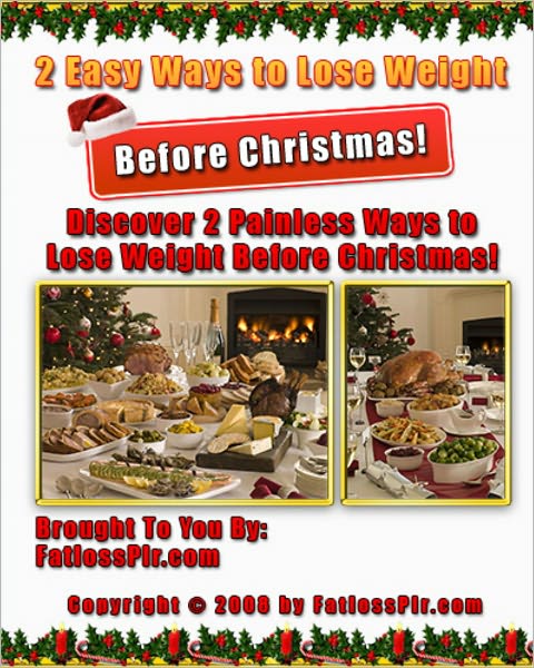 2 Easy Ways to Help You Lose Weight Before Christmas