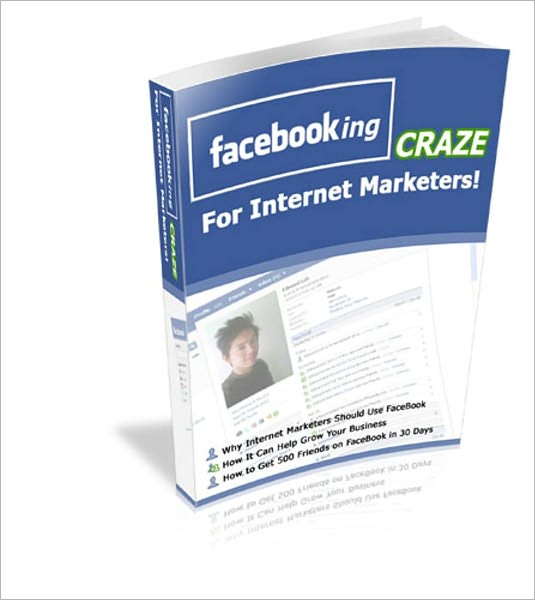 FaceBooking Craze For Internet Marketers - Why Internet Marketers Should Use FaceBook, How It Can Help Glow Your Business and How To Get 500 Friends In 30 Days!
