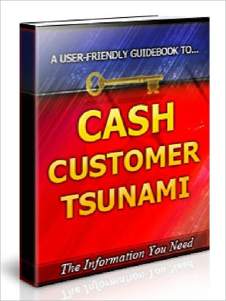 Cash Customer TSUNAMI – A User Friendly Guidebook To The Information You Need