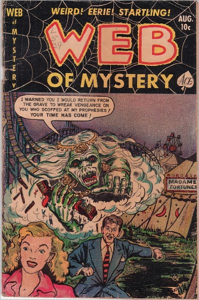 Web of Mystery Number 12 Horror Comic Book