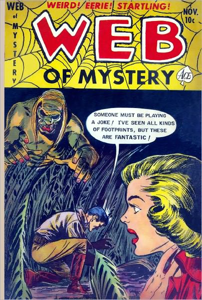 Web of Mystery Number 15 Horror Comic Book